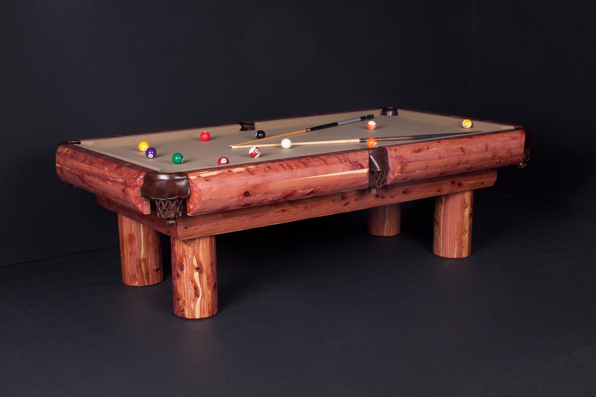 Red Cedar Pool Table (8' Table)