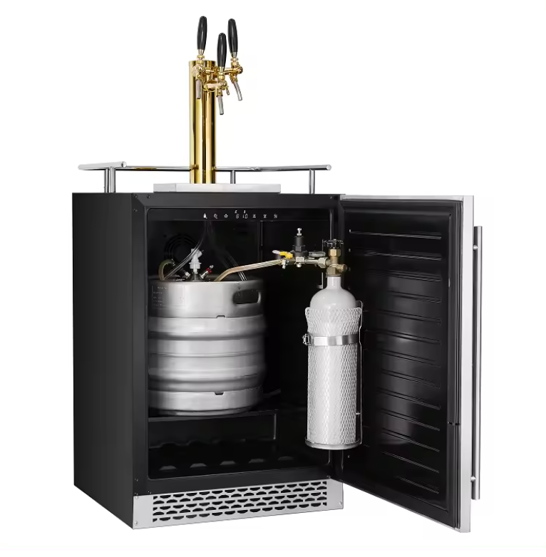 FranksKegs 3 Tap Kegerator